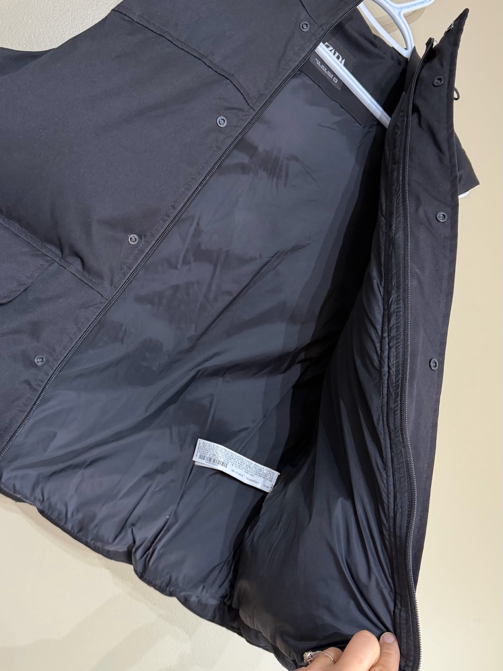Zara Hooded Puffer Vest - Picture 6 of 11